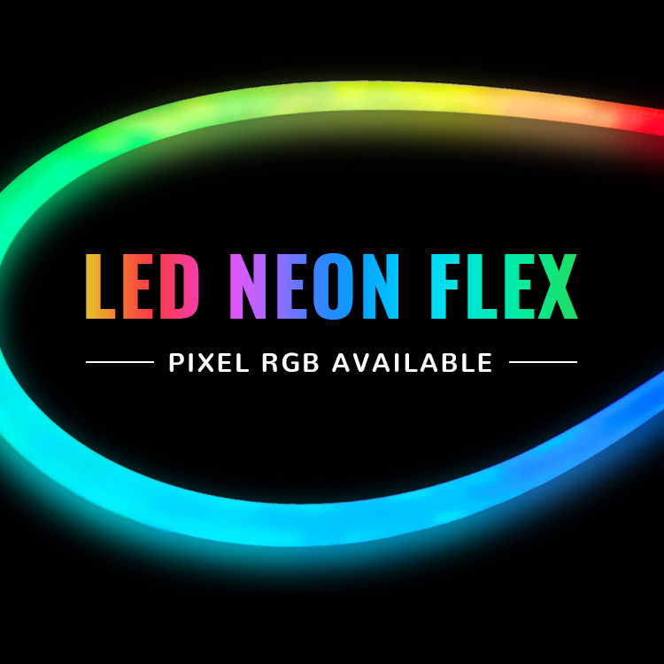 360degree neon lights, Also have Pixel for decorate